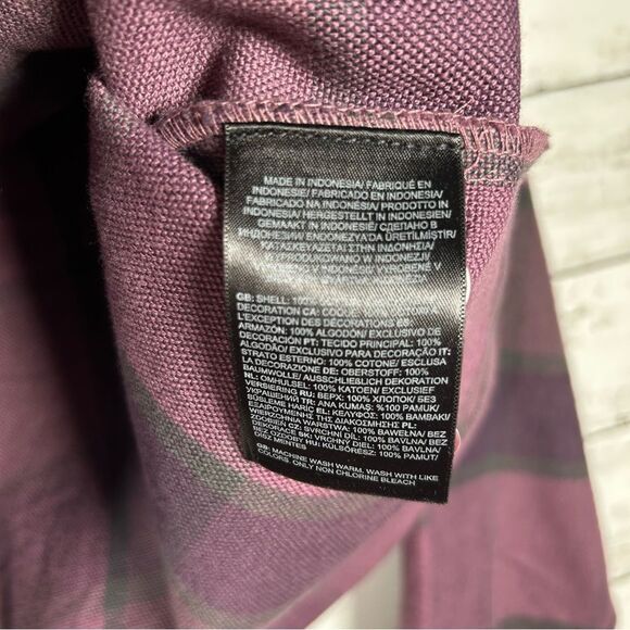 The North Face Valley Organic Cotton Flannel Shirt Jacket Women’s M NWT $110 - Picture 10 of 10